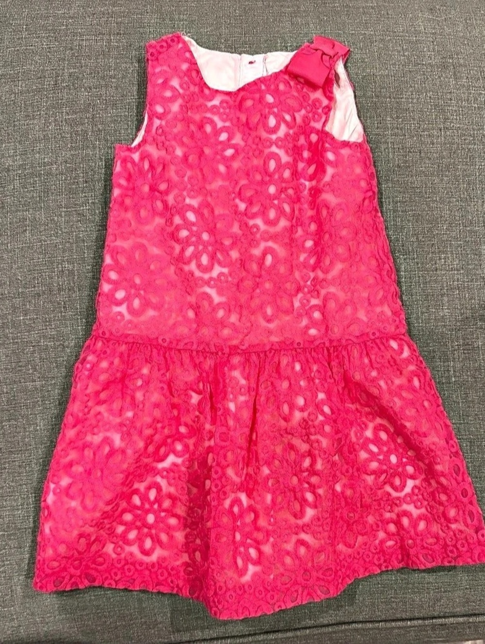 Gymboree Dressed Up Girls Floral Dress Pink Size 3T Like New